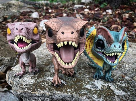 Jurassic Park Pops Finally Got All Three Just Wish The T Rex Was