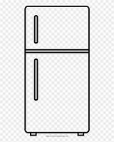 Fridge Refrigerador sketch template