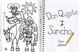 Quijote Colorear Sancho Panza Mancha Manualidades Infantiles Cervantes Manualidadesinfantiles sketch template