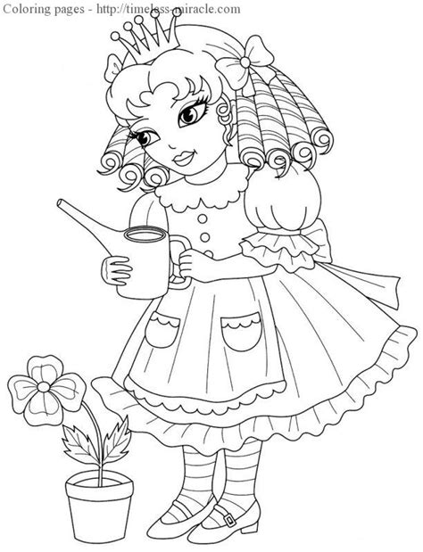 colouring pages girls timeless miraclecom