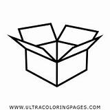 Box Coloring Open Pages Drawing Getdrawings Getcolorings Color sketch template