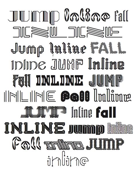 fontstruct inline font competition