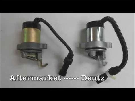 deutz fuel shut  solenoid wiring diagram