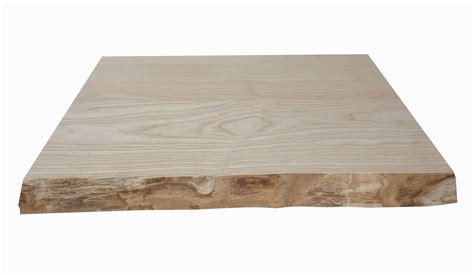 table avec ecorce bord naturel live edge en bois brut massif