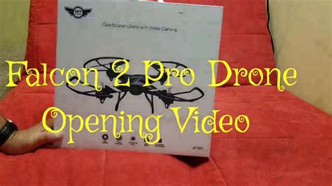 falcon  pro drone opening unboxing video review  deans daily doses youtube
