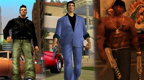 Gta 3 Vice City And San Andreas Are Getting Remastered Just Push Start