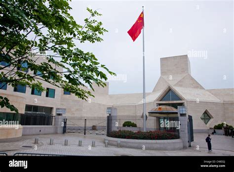 china embassy  washington dc stock photo alamy