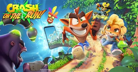 crash bandicoot mobile game    run   early grave engadget