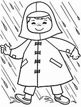 Raincoat Book sketch template
