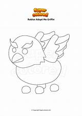 Adopt Griffin Coloriage Colorare Disegno Supercolored Ausmalbild Parrot Pages sketch template