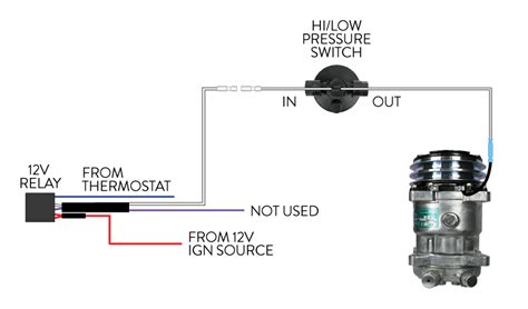pressure switch support restomod air