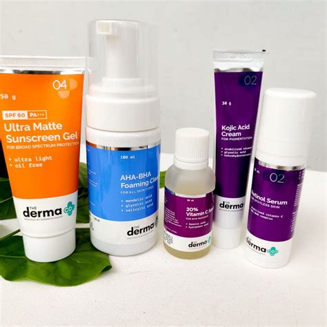 pigmentation skincare range  derma  review skin care vitamins