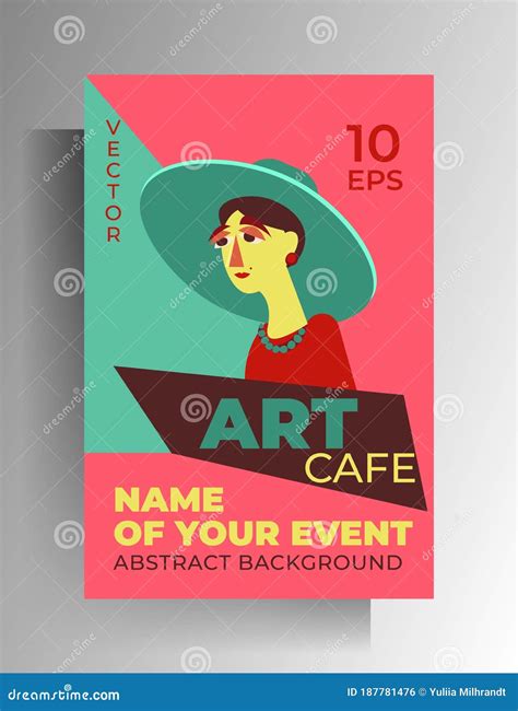 event poster design template  format vector stock illustration illustration  card