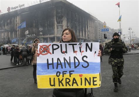 kiev russia ukraine tensions pictures cbs news