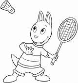 Backyardigans Peteca Badminton Jogando Betty Boop Tudodesenhos Popular sketch template