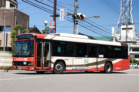 加賀白山バス 22 958 ブルーリボンii 魅惑のバス