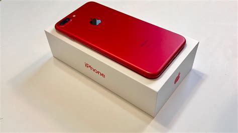 New Product Red Iphone 7 Plus Unboxing Youtube
