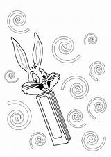 Pages Bugs Bunny Coloring Animated Gifs Coloringpages1001 Similar sketch template