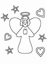 Coloring Bible Angels Angel3 Pages Printable Library Clipart Line sketch template