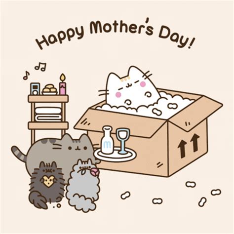 pusheen the cat images happy mother s day wallpaper and