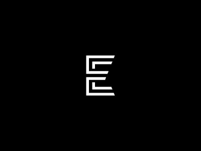 letter  monoline concept logo