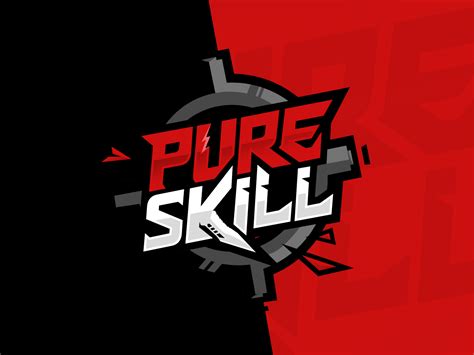 pure skill logo  psybe  dribbble