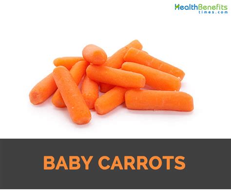baby carrots facts health benefits  nutritional