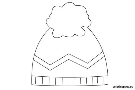 winter hat coloring page snowman coloring pages winter hats cute