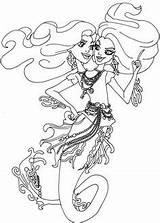 Monster High Coloring 1600 sketch template