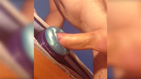 fleshlight alien banging with anus contraction cumshot