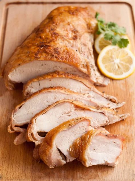 how to cook a turkey breast juicy easy recipe kitchn