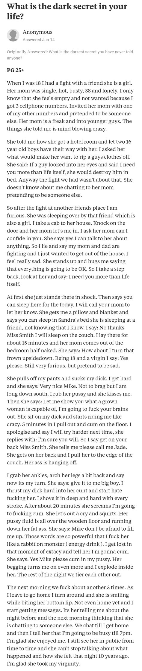 quora has become a dump for anonymous sex stories 😂 indianpeoplequora