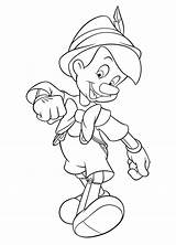 Pinocchio Pinokkio Kleurplaten Kleurplaat Enfants Downloaden Uitprinten sketch template