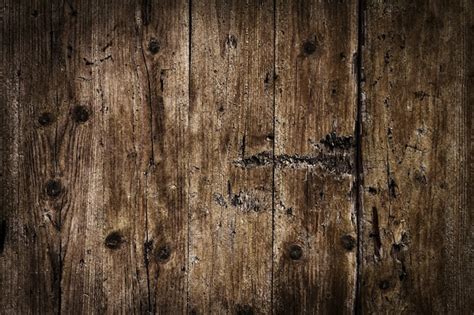 photo beautiful  antique dark wooden texture surface