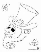 Leprechaun Treboles Duende Kobold Patricio Trebol Colorier Hellokids Coloriages выбрать доску sketch template