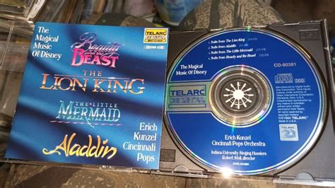 美版 telarc 試音天碟 erich kunzel the magical music of disney 舊版 cd 興趣及遊戲