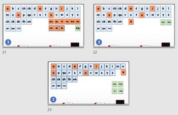 distance learning  letter tiles  fundations    words wrs