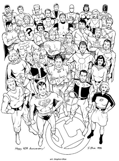 pin  joe gulick  legion  super heroes superhero coloring pages legion  superheroes
