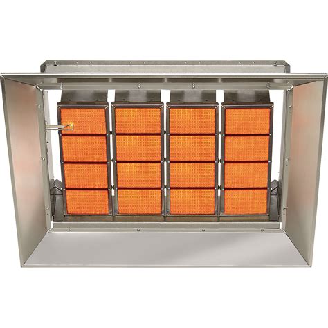 sunstar heating products infrared ceramic heater natural gas  btu model sg