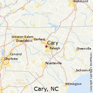 places    cary north carolina