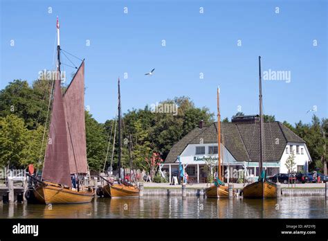 ahrenshoop fischland darss zingst baltic sea mecklenburg western pomerania germany stock