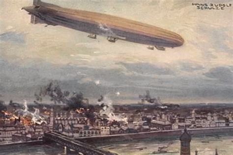 wwi centenary  terrifying zeppelin menace  plagued london