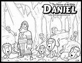 Bible Coloring Pages Heroes Daniel Lions Colouring School Sunday Sellfy Printable Behance Kids sketch template