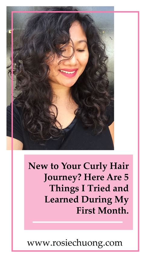 new to your curly hair journey here are 5 things i tried and learned