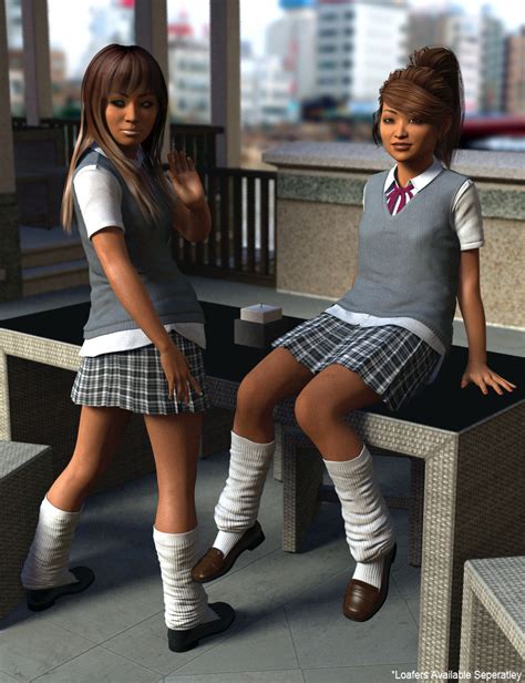 Time For School Asia For Genesis 2 Female S Daz 3d