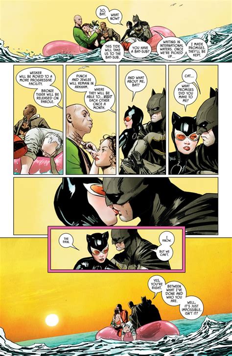 a return to love the rebirth of batcat batman and catwoman batman