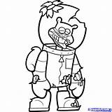 Cheeks Sandy Coloring Pages Getcolorings sketch template