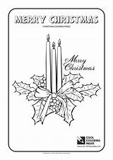 Coloring Christmas Candles Pages Cool Print Gifts sketch template