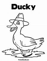 Rubber Cliparts Ducky Duckie sketch template
