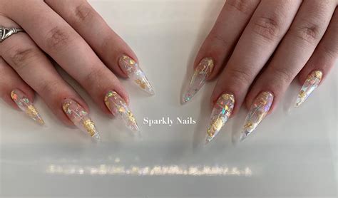 sparkly nails spa home